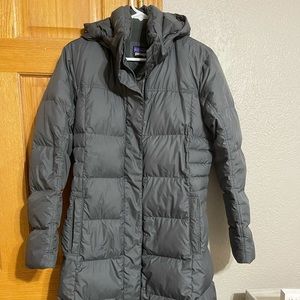 Gray Patagonia Women’s Coat. Size medium
